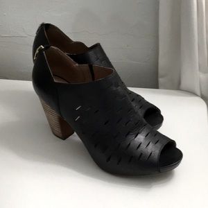 Clarks Black Booties